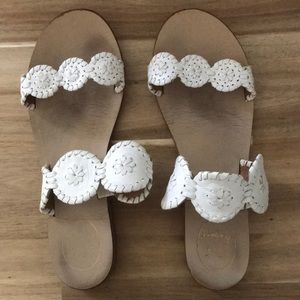 jack rogers lauren sandal white